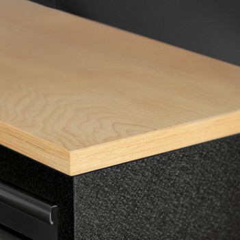 Mobilier d'atelier 4 éléments Mobilio noir 3964K-BLK-016 Kraftwerk