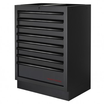 Mobilier d'atelier en angle 4 éléments Mobilio noir 3964N-BLK Kraftwerk