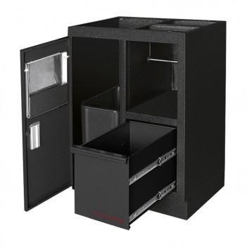 Mobilier d'atelier 8 éléments Mobilio noir 3964Q-BLK Kraftwerk