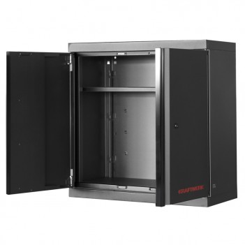 Hochschrank 2 Türen Mobilio schwarz 3964-27-BLK Kraftwerk