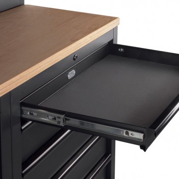 Unterschrank mit 8 Schubladen Mobilio schwarz 3964-14-BLK Kraftwerk