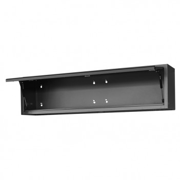 Breiter Oberschrank mit Stützen Mobilio schwarz 3964-01-W-BLK Kraftwerk