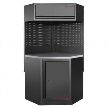 Wand-Lochplatte 1052x800mm für Eckschrank 3964-30-BLK Mobilio schwarz Kraftwerk