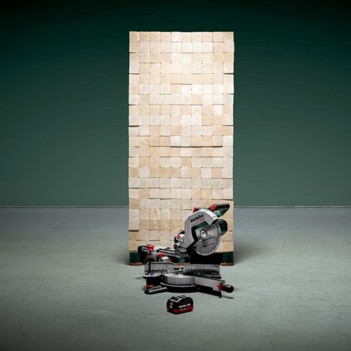 Akku-Kappsäge KGS 18 LTX BL 254 18V + 2 Akkus 8Ah LiHD Metabo