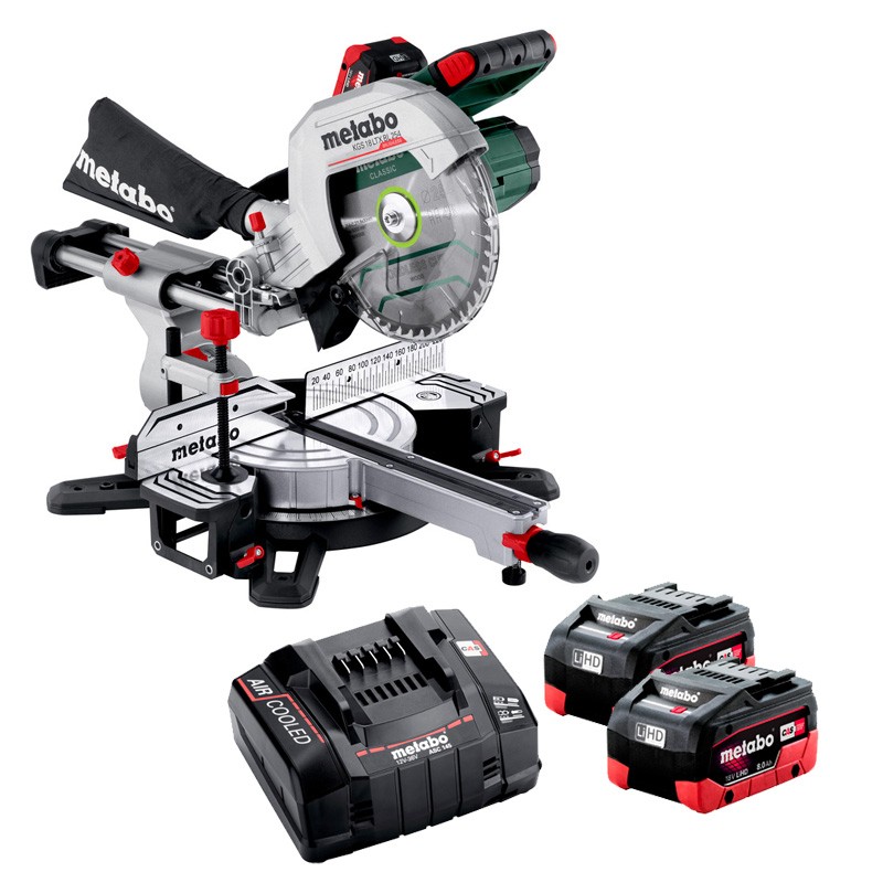 Akku-Kappsäge KGS 18 LTX BL 254 18V + 2 Akkus 8Ah LiHD Metabo