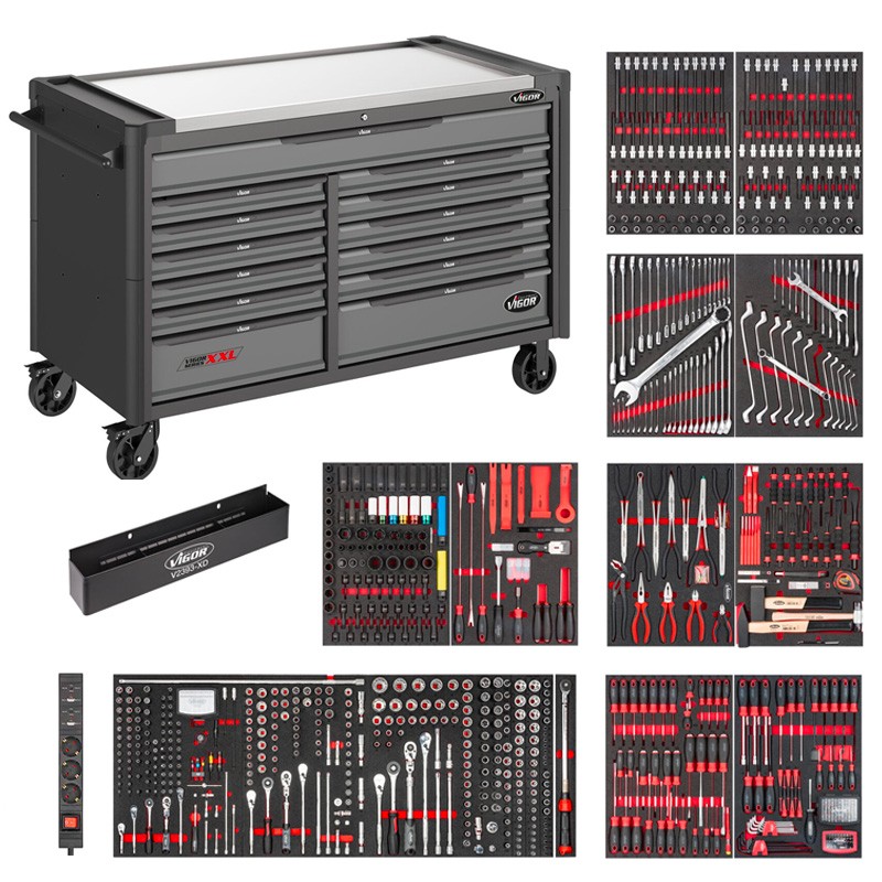 Servante d'atelier XXL 929 outils V4481-XXL/929 Vigor