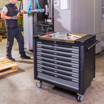 Werkstattwagen XD Extra Tief 469 Werkzeuge V4481-XD/469 Vigor