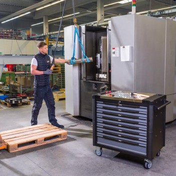 Werkstattwagen XD Extra Tief 775 Werkzeuge V4481-XD/775 Vigor