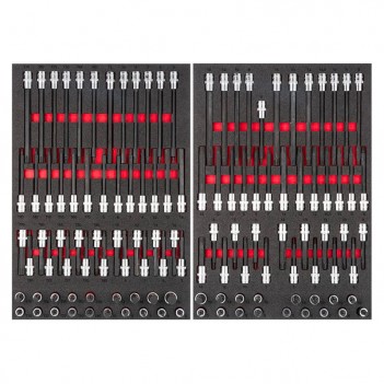 Servante d'atelier XD Extra Profonde 775 outils V4481-XD/775 Vigor