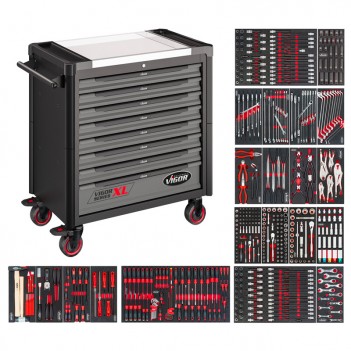 Werkstattwagen XL 449 Werkzeuge V4481-X/499 Vigor