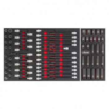 Servante d'atelier XL 499 outils V4481-X/499 Vigor