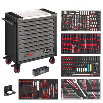 Werkstattwagen XL 466 Werkzeuge V4481-X/466 Vigor