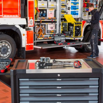 Werkstattwagen XL 375 Werkzeuge V4481-X/375 Vigor