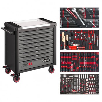 Werkstattwagen XL 375 Werkzeuge V4481-X/375 Vigor