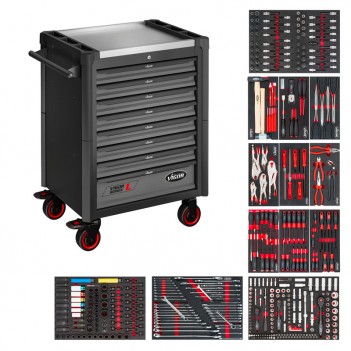 Servante d'atelier L 442 outils V1901-X/442 Vigor