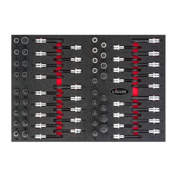 Servante d'atelier L 442 outils V1901-X/442 Vigor