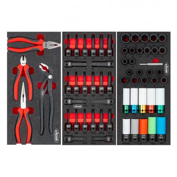 Servante d'atelier L 376 outils V1901-X/376 Vigor