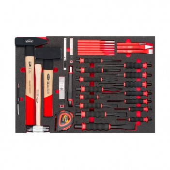 Servante d'atelier L avec porte 298 outils pour camion / tracteur V4813/NKW Vigor