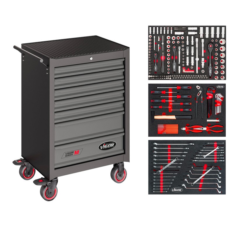 Servante d'atelier M 256 outils V2379N Vigor