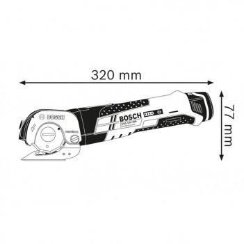 Akku-Universalschere GUS 12V-300 Bosch