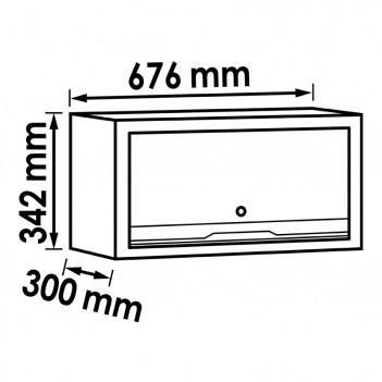 Armoire suspendue L ou XL V6000-04 Vigor