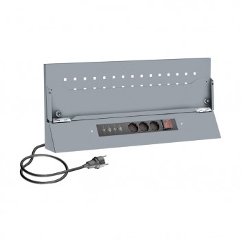 Perforiertes Wandpaneel mit Netzteil V6000 Vigor