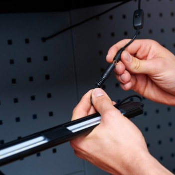 Baguette lumineuse à LED pour agencement d'atelier V7283 Vigor