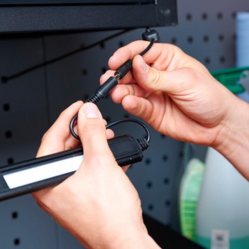 Baguette lumineuse à LED pour agencement d'atelier V7283 Vigor