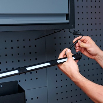 Baguette lumineuse à LED pour agencement d'atelier V7283 Vigor