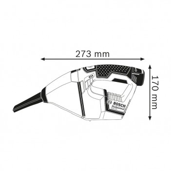 Aspirateur sans fil GAS 12V Bosch