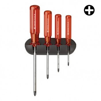 Kreuzschlitzschraubendreher mit Wandhalterung PB Swiss Tools PB 242
