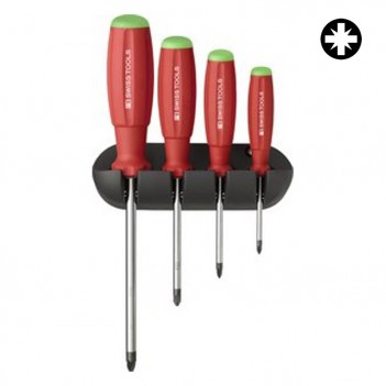Pozidriv Schraubendreher mit Wandhalterung PB Swiss Tools PB 8243