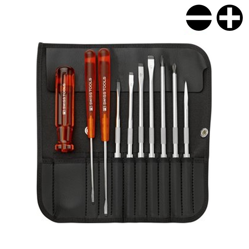 Jeu de tournevis avec lames changeables PB Swiss Tools PB 215.ind Jeu de tournevis avec lames changeables PB Swiss Tools PB 215.ind