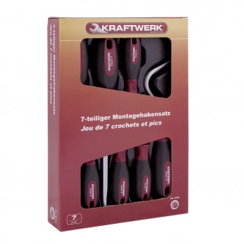 Satz mit 7 Haken- und Stechwerkzeugen 4322 Kraftwerk