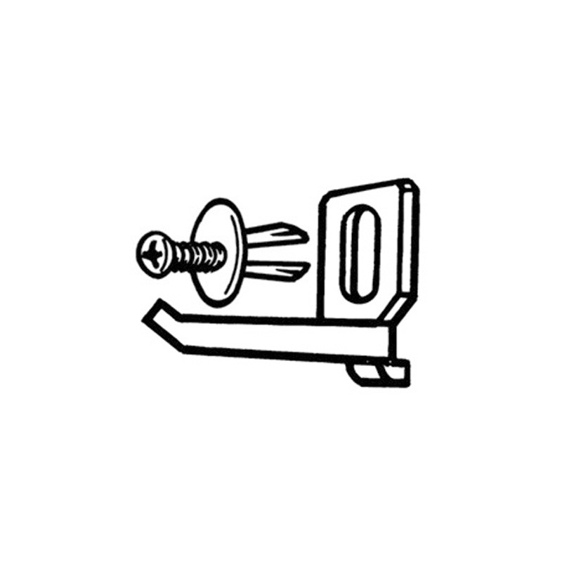 Haken 90 mm mit Schraube VE1 KIT/GPS für C45PRO Beta