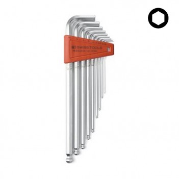 Satz Sechskantschlüssel mit Kugelkopf PB Swiss Tools PB 212 LH