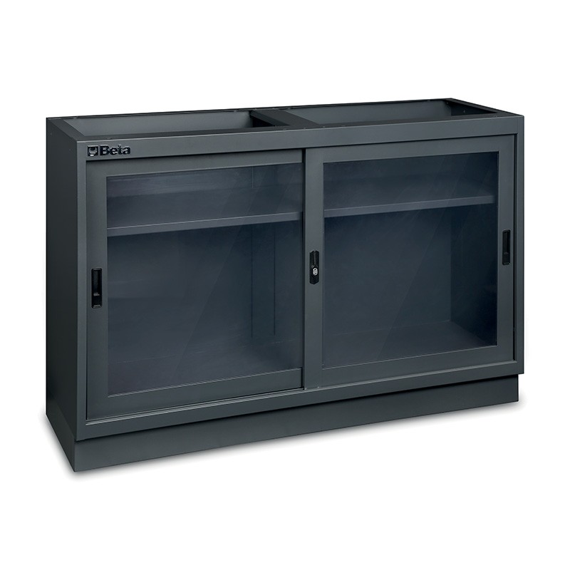 Module fixe 2 portes transparentes C45PRO 2.0 MAT pour ameublement C45PRO Beta