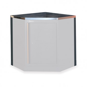 Eck-Erweiterungskit Holz/Edelstahl für niedrige oder komplette Ecke C45PRO 2.0 Beta