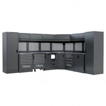 Mobilier d’atelier en angle 8 éléments RSC50 2.0 I Beta