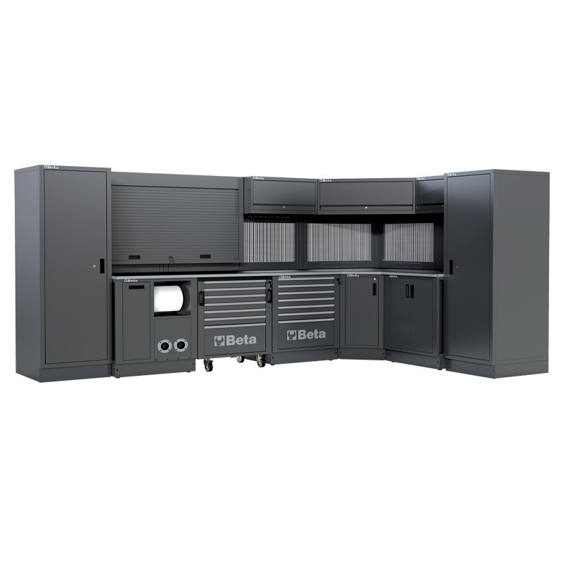 Mobilier d’atelier en angle 7 éléments RSC50 2.0 L Beta