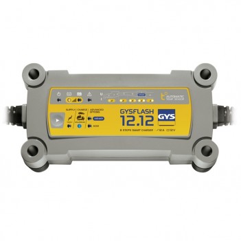 Chargeur auto et poids lourd 12V Gysflash 12.12 Gys