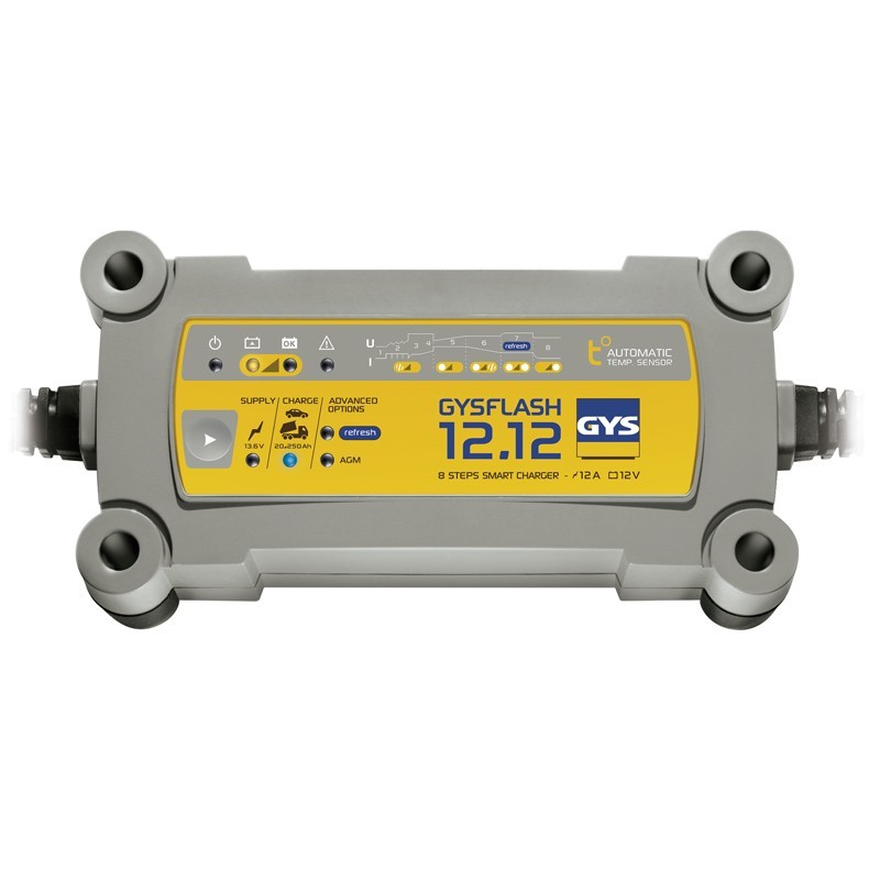Ladegerät für PKW und LKW 12V/12A Gysflash 12.12 Gys Ladegerät für PKW und LKW 12V/12A Gysflash 12.12 Gys