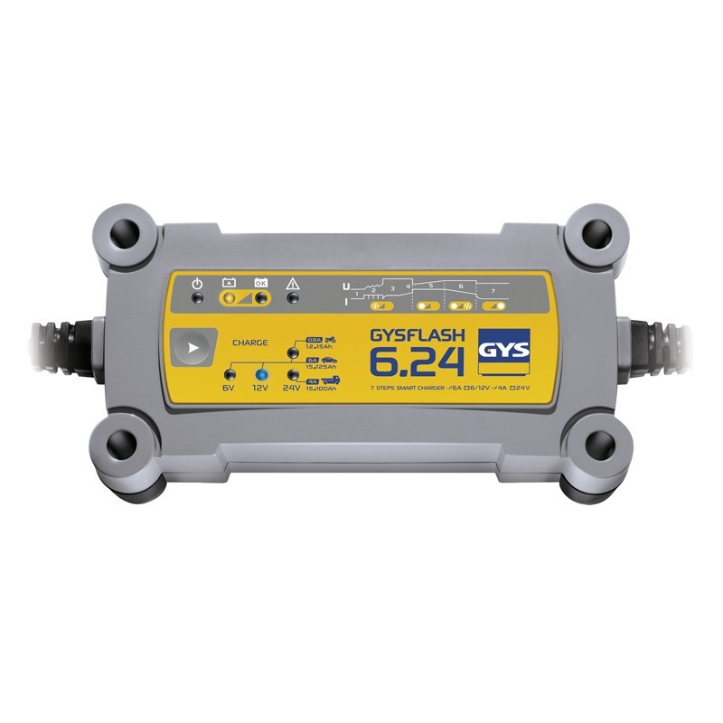 Chargeur polyvalent 6V-24V Gysflash 6.24 Gysv