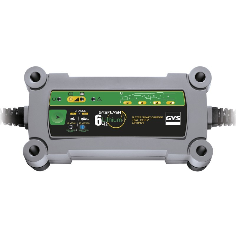 Chargeur 12V 4/6A Gysflash Lithium 6.12 Gys Chargeur 12V 4/6A Gysflash Lithium 6.12 Gys