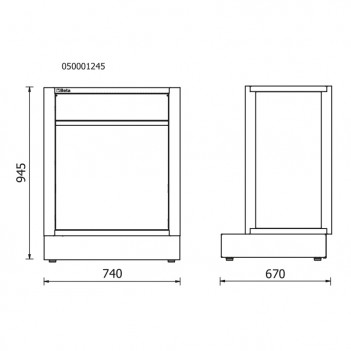 Festes Ölverteilermodul RSC50 2.0 MDO für Möbel RSC50 Beta