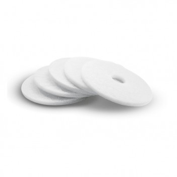 Pad, très souple, blanc, 432 mm, 5 Pièce(s) Kärcher