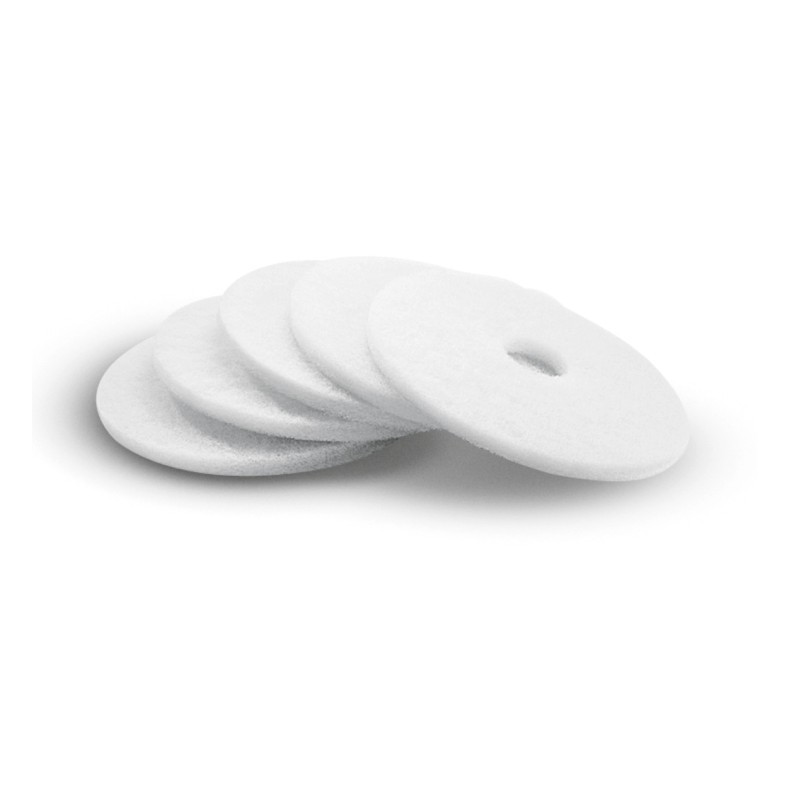 Pad, très souple, blanc, 432 mm, 5 Pièce(s) Kärcher