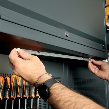 Untere gelochte Werkzeugtafel RSC50 2.0 PFI für Möbel RSC50 Beta