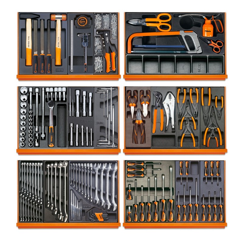 Composition de 144 outils pour maintenance industrielle 5904VI/3T Beta
