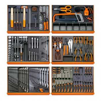 Composition de 144 outils pour maintenance industrielle 5904VI/3T Beta